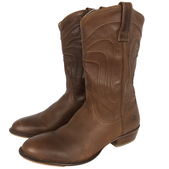 dingo Other - VTG DINGO Montana Cowboy Boots Men’s Sz 10 D Brown‎ Leather Western Pointed Toe